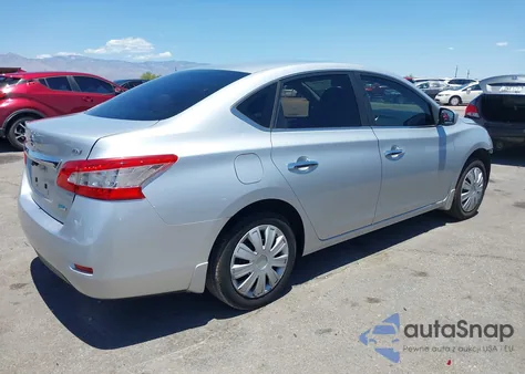 2014 Nissan Sentra Fe+ S/Fe+ Sv/S/Sl/Sr/Sv z USA, uszkodzony, nr VIN 3N1AB7APXEY215050